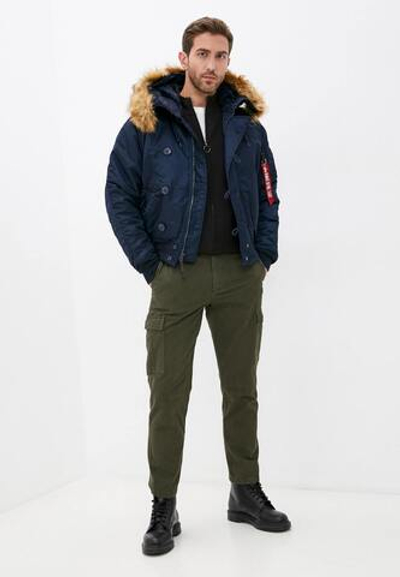 Куртка Мужская Alpha N-2B Flight Jacket (т.синяя - r.blue)