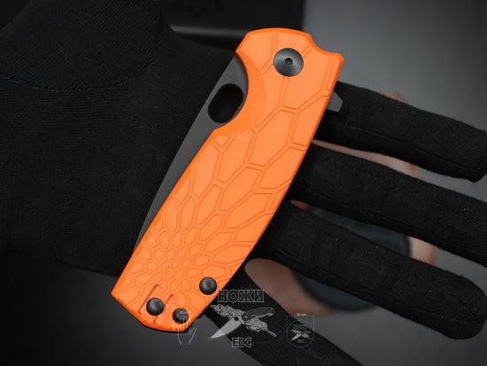 Складной нож FOX knives 604 OR CoreVox c клинком из стали Böhler N690, рукоять FRN