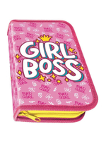 Пенал 1 секц. большой 190/115 Girl boss 2024" (Пчелка)