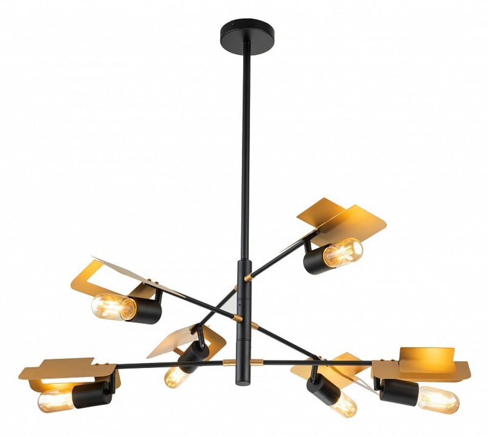 Люстра на штанге Indigo Severo 10004/6R Black