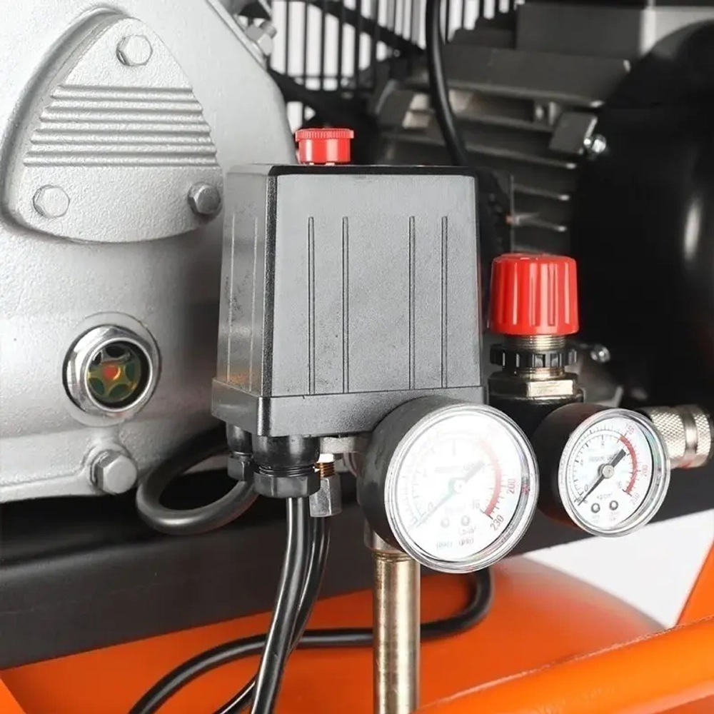 Компрессор поршневой ременной Patriot Remeza СБ 4/С-100 LB 30 АВ, 520306330