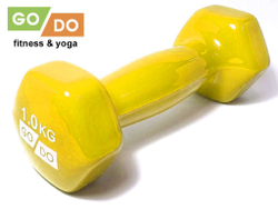 Гантель в виниловой оболочке GO DO