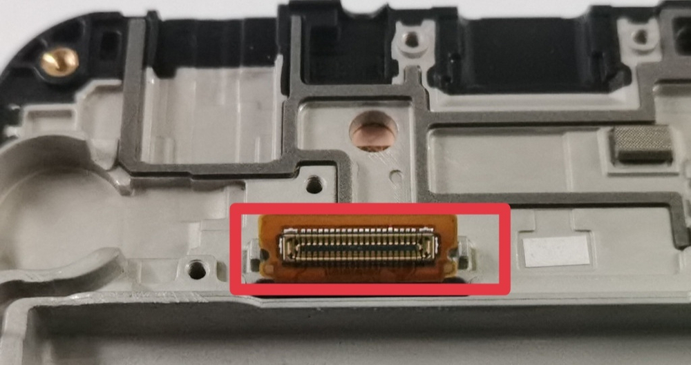 Samsung Galaxy A24 4G (A245F) / FPC коннектор дисплея (на шлейфе) (ORIG)