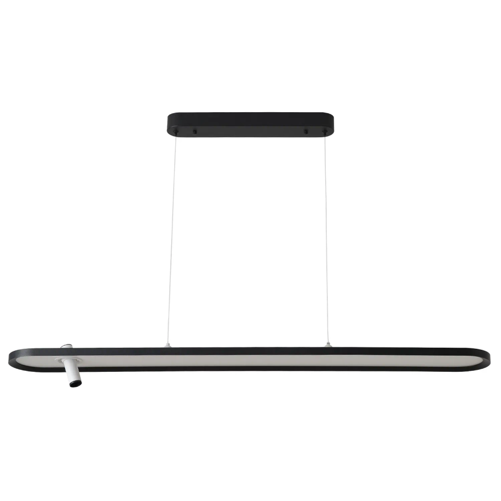 Светильник подвесной Crystal Lux CONTOUR SP45W LED BLACK