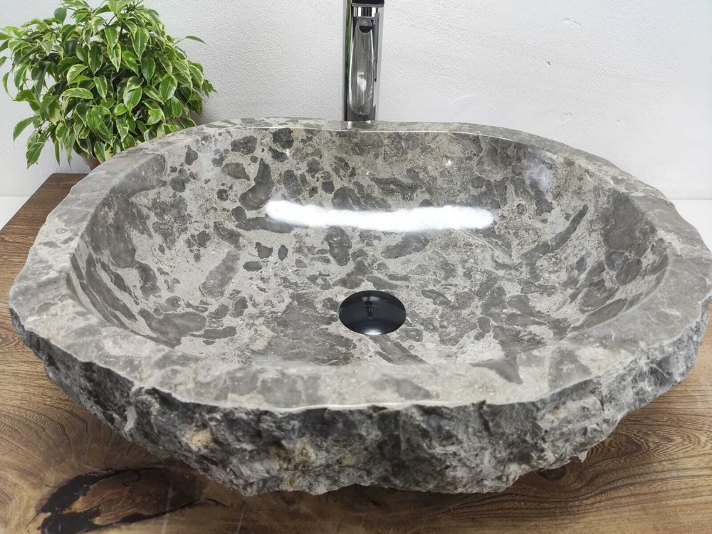 Каменная раковина из мрамора Erozy Doreng EM-61047 54*44*15
