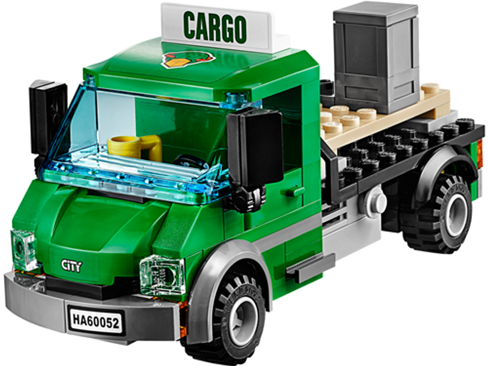 LEGO City: Грузовой поезд 60052 — Cargo Train — Лего Сити Город