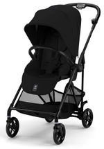 Прогулочная коляска Cybex Melio Carbon New Magic Black с дождевиком