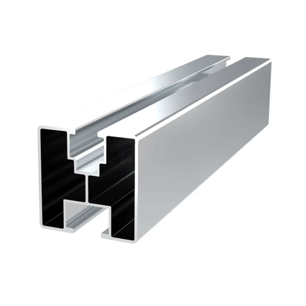 Алюминиевый Рельс для Монтажа Солнечных Панелей на Крыше