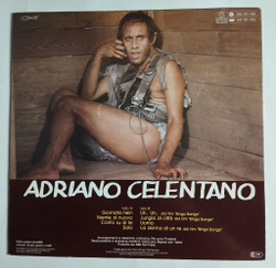 Винтажная виниловая пластинка LP Adriano Celentano Адриано Челентано Uh Uh (Germany 1982)