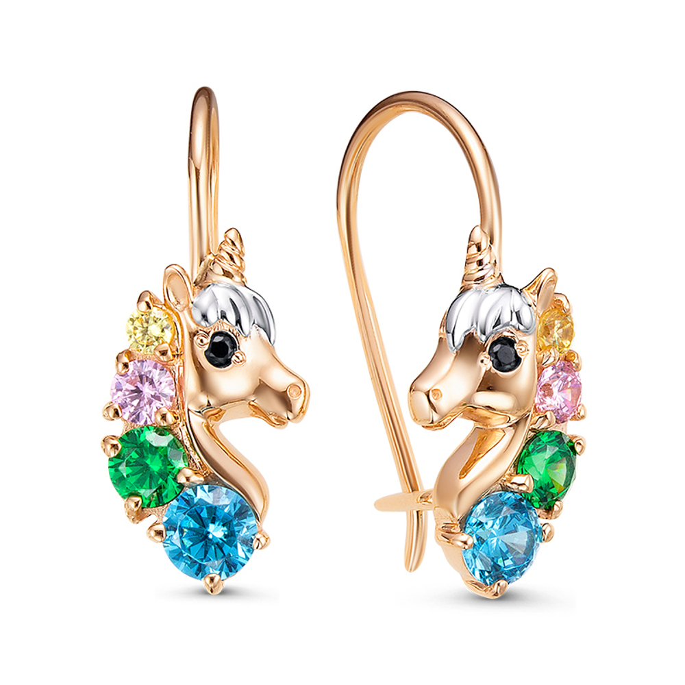 Серьги из золота 585 пробы