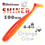 Виброхвост Mottomo Shiner (100мм, 4.4гр), 6шт/уп