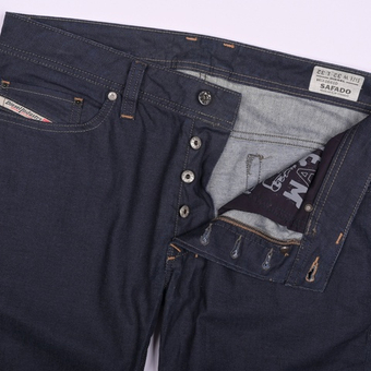 Тёмно-синие джинсы Diesel, L (34x30)