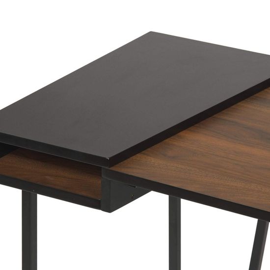 Письменный стол Geras 118х60 дерево и металл 