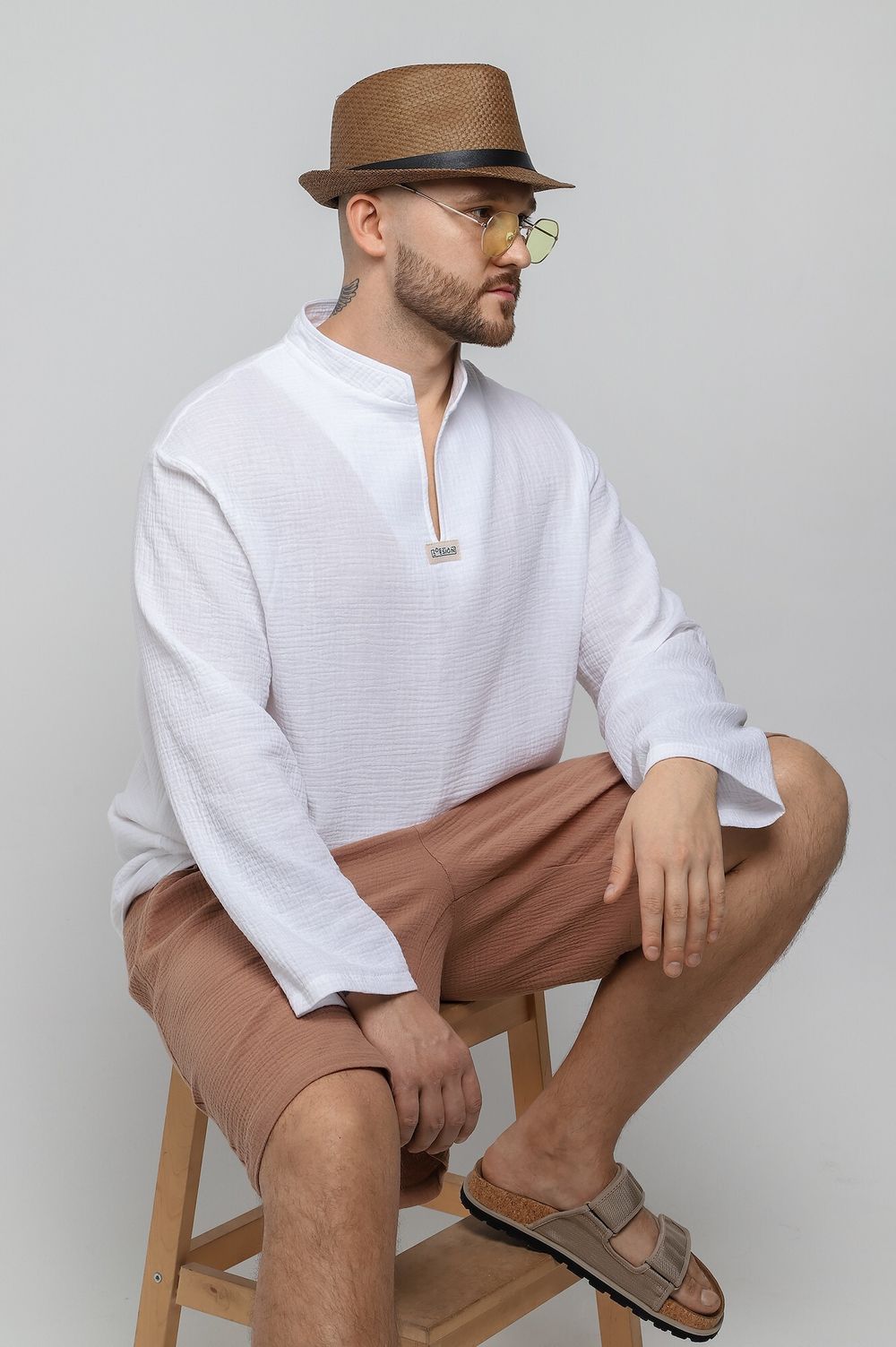 Джемпер мужской Баунти-4 Виотекс БЕЛЫЙ