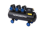 NORDBERG (NCEO160/750) Компрессор безмасляный 380 В, ресивер 160 л, 750 л/мин