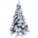 Ёлка «Морозко» 180 см, белая снежная посыпка (600 веток)