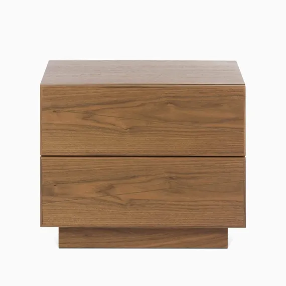 Прикроватная тумба Bora 60х42 см, шпон ореха