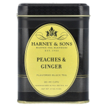 Harney & Sons, черный чай, персики и имбирь, 112 г (4 унции)