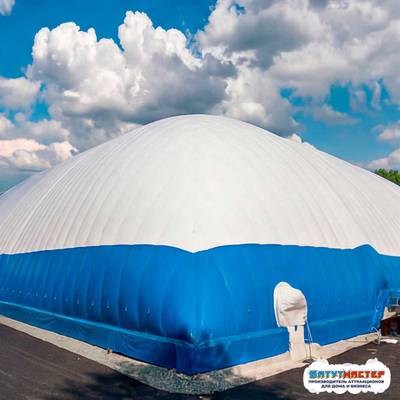 Крытый хоккейный корт воздухоопорный «Полярный Лёд», 71×30×10 м