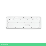 Клавиатура Oklick K225W белый