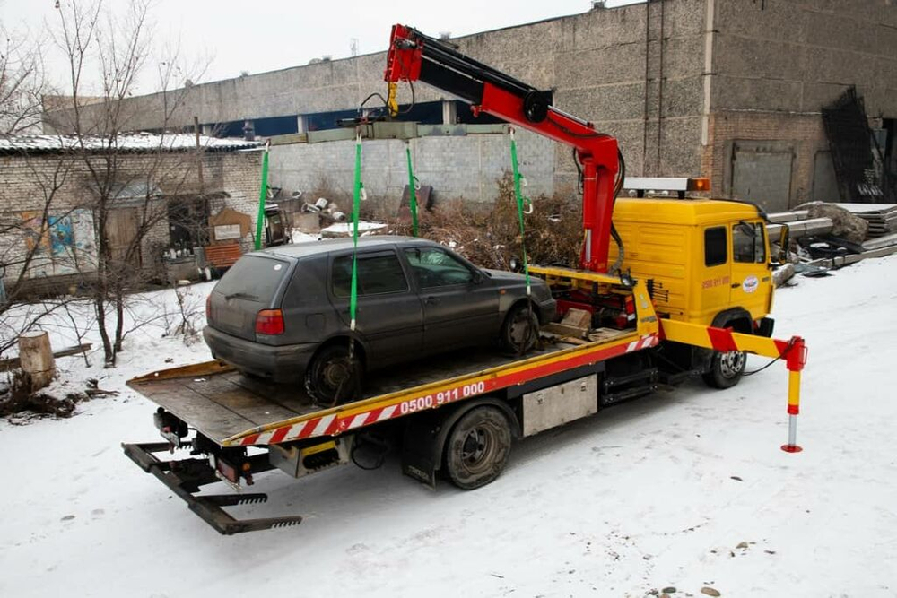 Эвакуация автомобилей не на ходу