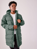 Куртка утепленная с капюшоном для мальчика Next Q51-584, Зеленый