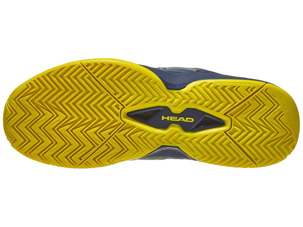 Мужские кроссовки теннисные Head Revolt Pro 3.0 Men - neon yellow/dark blue