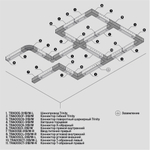 Заглушка для трёхфазного шинопровода Maytoni TRA005EC-31W