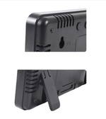 Часы-будильник настольно-настенные LED YX-2810 Black-White