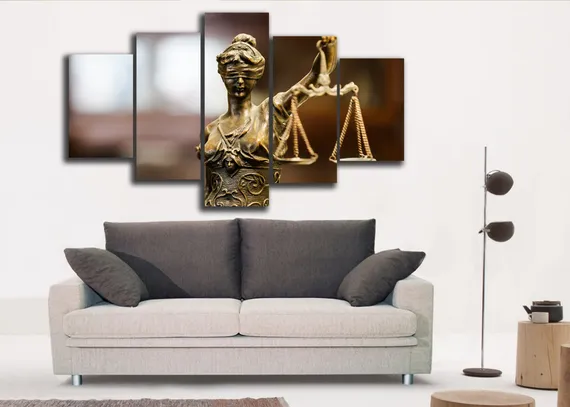 Модульная картина "Фемида правосудия"