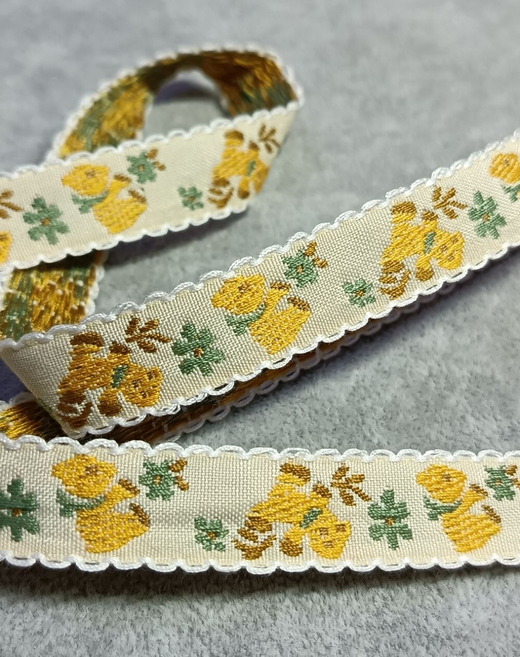 Тесьма жаккард, ш. 1,7 см