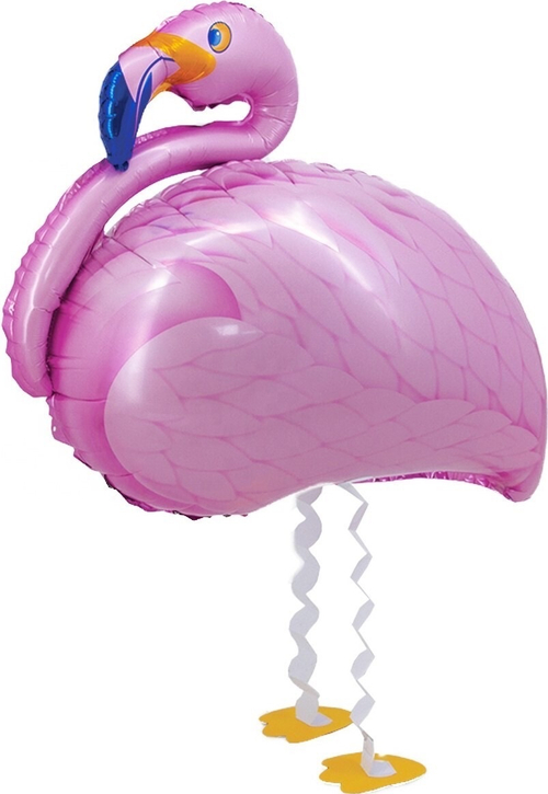 Шар фигура 102 см Фламинго ходячка
