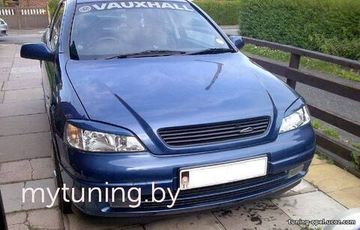 Реснички на фары для Opel Astra G