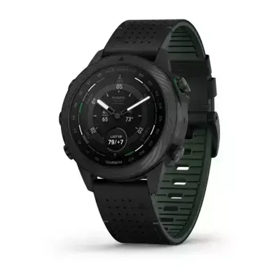 Люксовые мультиспортивные часы Garmin MARQ Golfer (Gen 2) Carbon Edition 010-02722-21