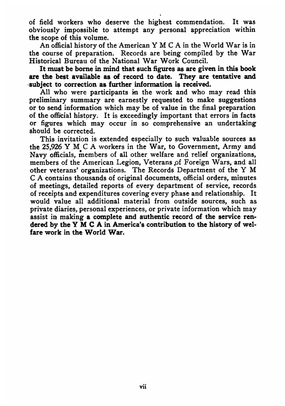 Summary of world war work of the American YMCA. | сборник