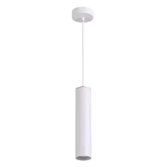 3873/1L HIGHTECH ODL19 000 белый Подвесной светильник GU10 1*50W 220V KIKO