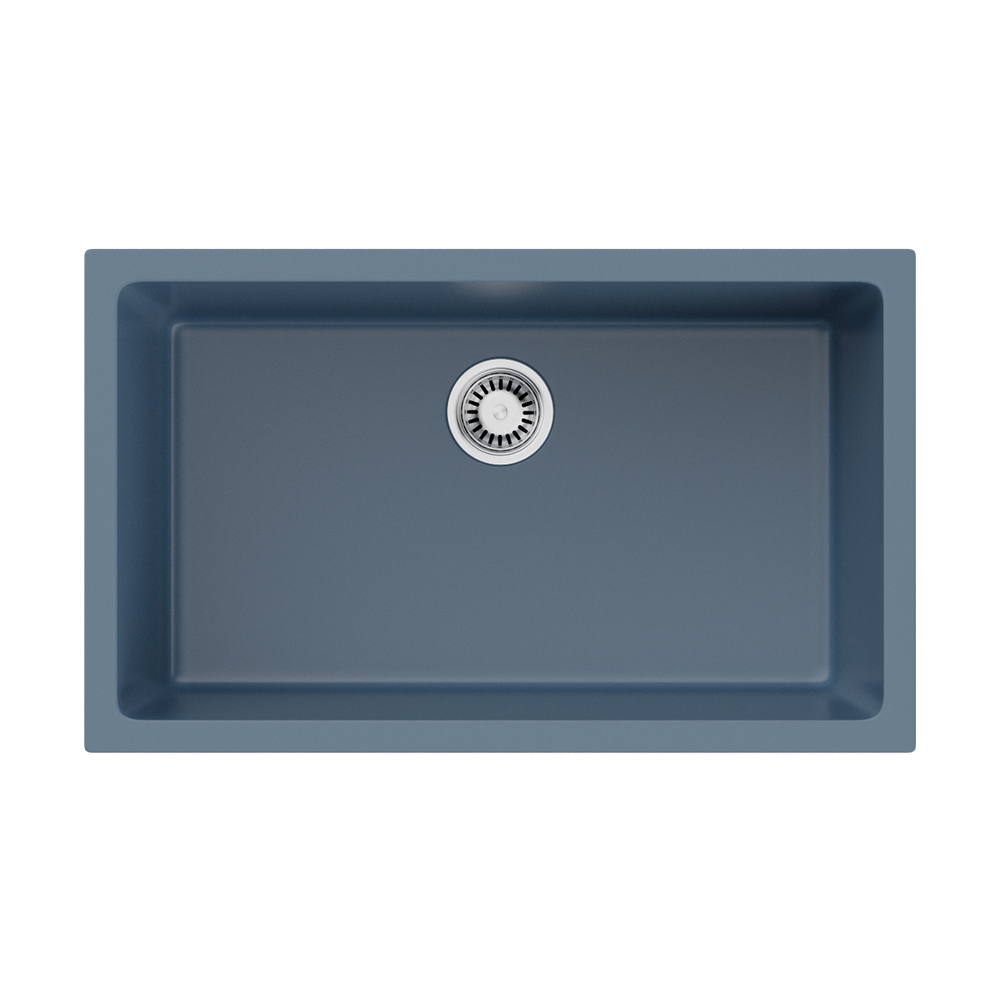 кухонная мойка Omoikiri Okinoshima 76-U/I-SB Natceramic/smoky blue