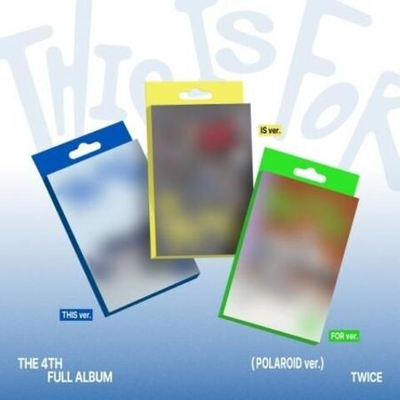 Альбом TWICE - THIS IS FOR 4th Album POLAROID RANDOM Version