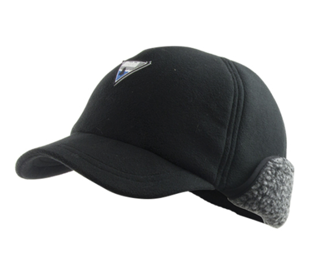 Кепка флисовая Alaskan, Черно-серый