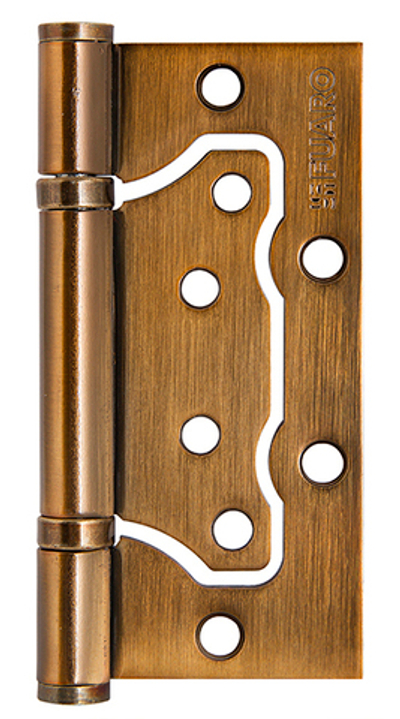 Петля универсальная без врезки 500-2BB 100x2,5 CFB (кофе глянец)