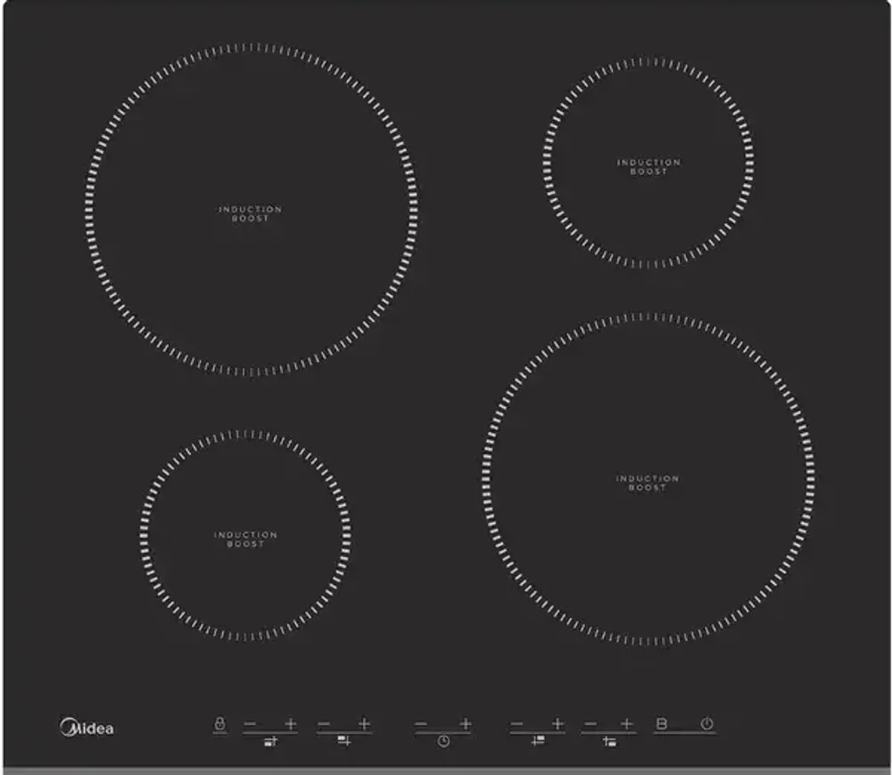 Встраиваемая индукционная панель независимая Midea MIH64416F