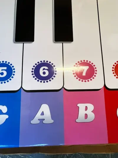 "Пианино большое" музыкальный модуль. 240х125