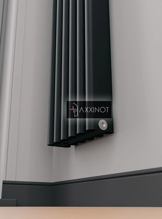 Axxinot Bramer V 2000 - вертикальный алюминиевый радиатор высотой 2030 мм