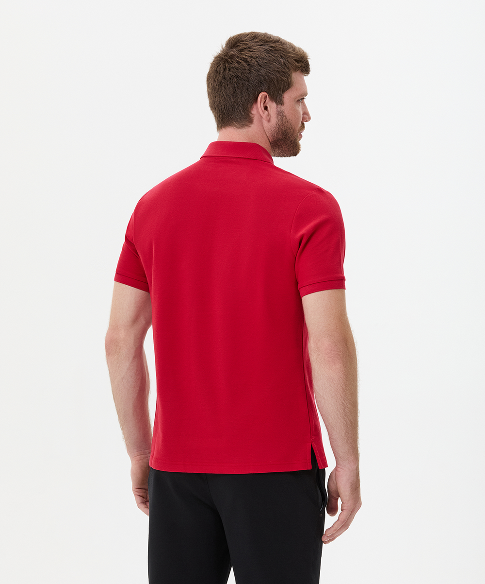 Поло ESSENTIAL Cotton Polo, красный