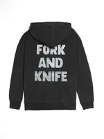 Худи Hardlunch F&K темно-серый