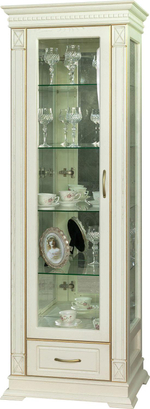 Шкаф-витрина «Верди Классик» П1.0487.0.11-01