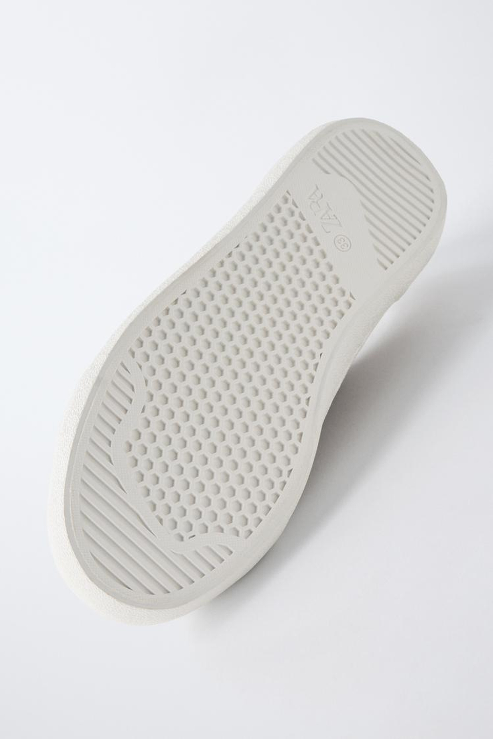 ZARA БАЗОВЫЕ КРОССОВКИ, КОРИЧНЕВЫЙ