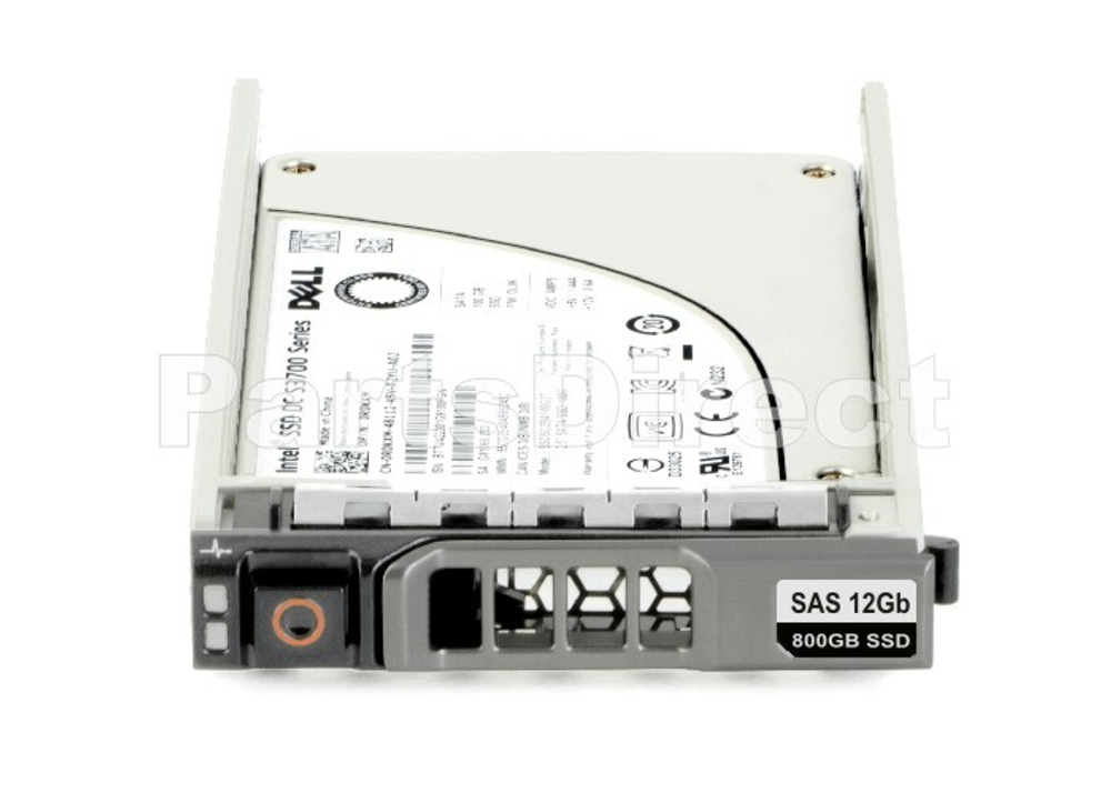 Накопитель SSD Dell 09X7H8 800-GB 12G 2.5 SAS MU SSD w/G176J