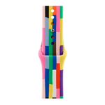 Умные часы Apple Watch Series 11 GPS, 42mm, Silver Aluminium Case with Pride Edition Sport Band, S/M