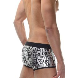 Мужские трусы боксеры серебристые Don Moris DM011906